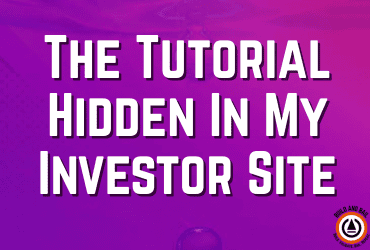 The Tutorial Hidden Inside My Fake Investor Relations Site the tutorial hidden in my investor site build and bail