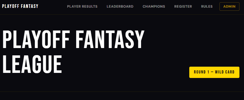 I've been running a playoff fantasy football league since 2021. Manually. The whole thing. image
